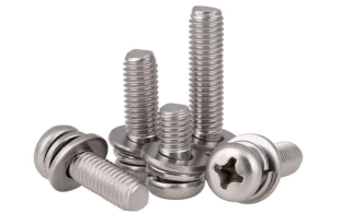 Stainless Steel Large Pan Head 3-Piece Assembly Screw