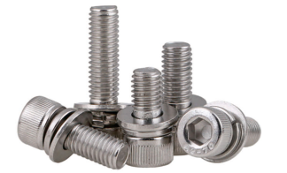 Stainless Steel Socket Head 3-Piece Assembly Screw