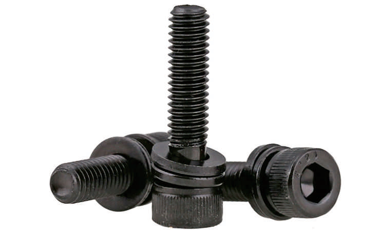 Black Oxide 12.9 Hex Socket 3-Piece Assembly