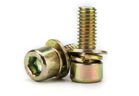 Color Zinc Hex Socket Assembly Screw