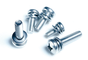 Zinc Plated Small Pan Head 3-Piece Assembly Screw