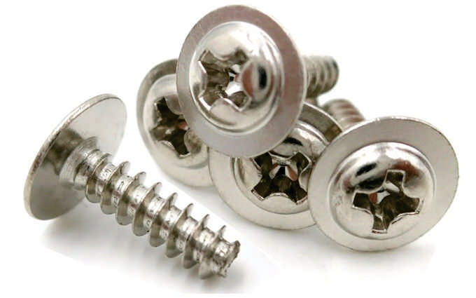 PWB Stainless Steel Pan Head Blunt Point With Washer Self-Tapping Screw