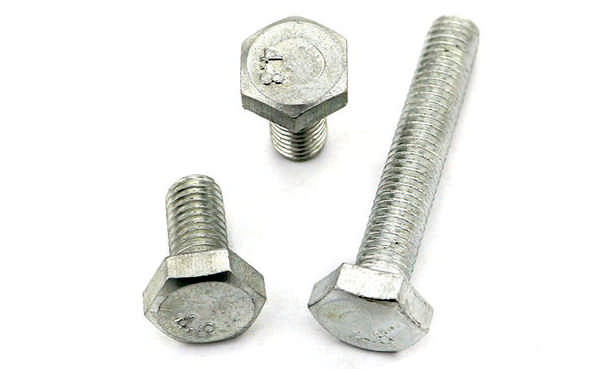 Zinc Plated 4.8 Hex Head Screw