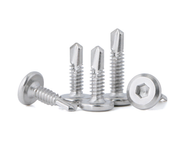 Stainless Steel Pan Head With Washer Self-Drilling Screw